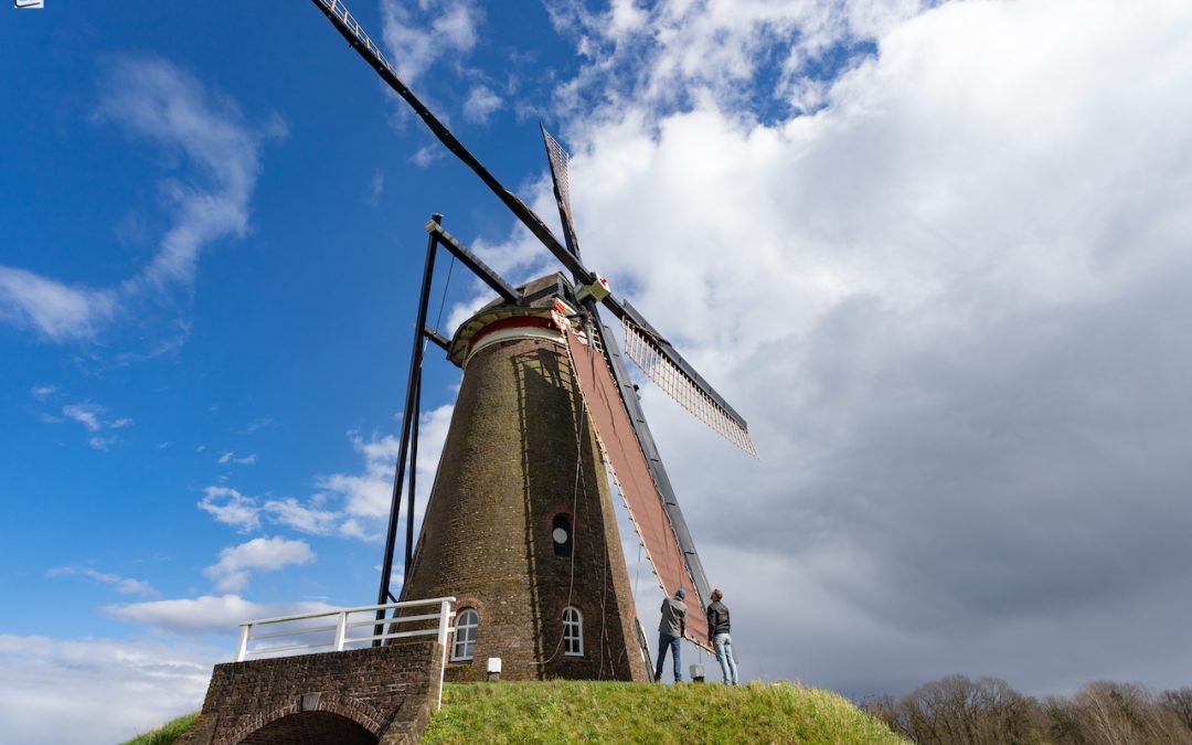 Koning zeilen op de Roosdonck