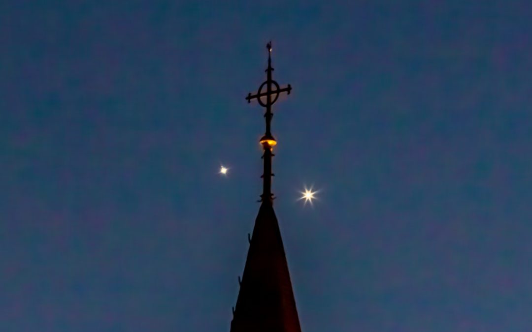 Jupiter & Venus op één lijn