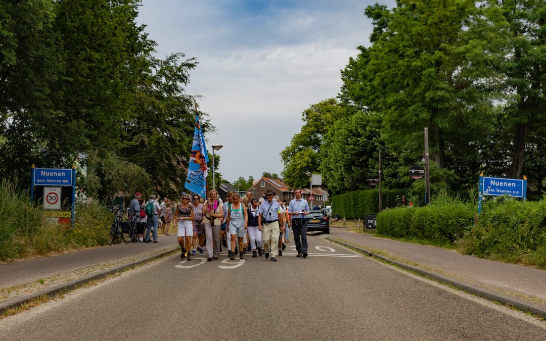 Ook dit jaar trok bedevaartstocht Handelse processie door Nuenen