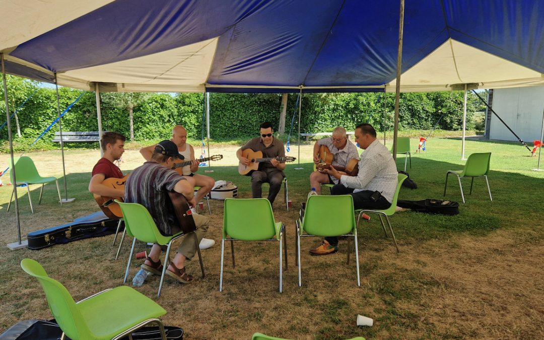 Jazzgitaristen uit hele wereld in Gerwen: ‘We delen hier onze passie’