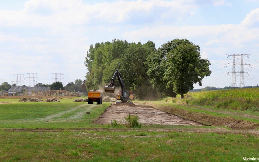 Natuur vriendelijke oevers op Vaderland